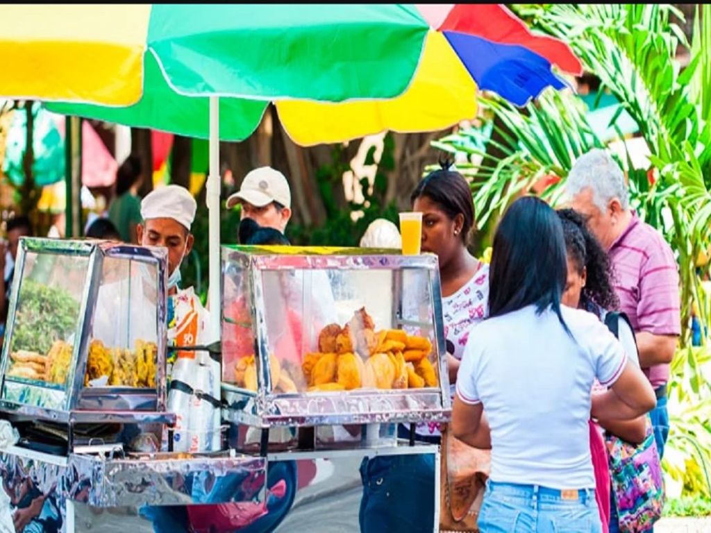 trabajador desayunar