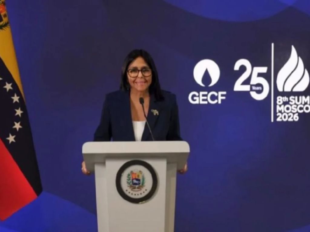 Delcy Rodríguez Cumbre Países Exportadores Gas Venezuela